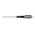 Bahco Slotted Screwdriver, 4 x 0.8 mm Tip, 100 mm Blade, 222 mm Overall