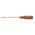 Facom Slotted Screwdriver, 75 mm Blade, 175 mm Overall