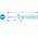 Facom Slotted Screwdriver, 100 mm Blade, 200 mm Overall