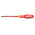 Facom Slotted Insulated Screwdriver, 10 mm Tip, 200 mm Blade, VDE/1000V, 325 mm Overall