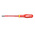 Facom Slotted Insulated Screwdriver, 8 mm Tip, 150 mm Blade, VDE/1000V, 275 mm Overall