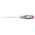Facom Slotted Screwdriver, 8 mm Tip, 175 mm Blade, 420 mm Overall