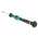 Wera Slotted Precision Screwdriver, 1.5 x 0.23 mm Tip, 40 mm Blade, 137 mm Overall