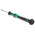 Wera Hexagon Precision Screwdriver, 0.05 in Tip, 40 mm Blade, 137 mm Overall