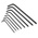 RS PRO 14-Piece Torx Key Set, L, T Shape, Long Arm