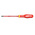 Facom Slotted Insulated Screwdriver, 6.5 mm Tip, 150 mm Blade, VDE/1000V, 270 mm Overall