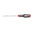 Facom Slotted Screwdriver, 12 mm Tip, 250 mm Blade, 375 mm Overall