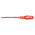 Facom Slotted Insulated Screwdriver, 5.5 Tip, VDE/1000V