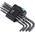 Wera 9-Piece Torx Key Set, 139 x 72 x 25 mm Size, L Shape, Long Arm