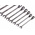 RS PRO 12-Piece Spanner Set, 8 → 19 mm, 8 → 19 mm, Chrome Vanadium Steel