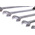 RS PRO 12-Piece Spanner Set, 8 → 19 mm, 8 → 19 mm, Chrome Vanadium Steel