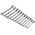 RS PRO 12-Piece Spanner Set, 8 → 19 mm, 8 → 19 mm, Chrome Vanadium Steel
