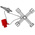 Knipex Diecast Zinc 3-way Control Cabinet Key