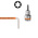 Wera 9-Piece Torx Key Set, 8 mm, 9 mm, 10 mm, 15 mm, 20 mm, 25 mm, 27 mm, 30 mm, 40 mm Size, L Shape, Long Arm