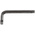 Facom 1-Piece Torx Key, T10 Size, L Shape, Short Arm