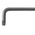 Facom 1-Piece Torx Key, T20 Size, L Shape, Long Arm