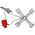 Knipex Diecast Zinc 7-way Control Cabinet Key, 5 → 11 mm Capacity