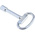 Steinbach & Vollman 1-way Control Cabinet Key, Square 7mm Capacity