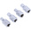 RS PRO 16-Piece Metric 1/4 in Standard Socket Set with Ratchet, 6 point