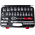 RS PRO 26-Piece Metric 1/2 in Standard Socket Set with Ratchet, 6 point