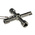 RS PRO Aluminium 4-way Control Cabinet Key