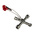RS PRO Aluminium 4-way Control Cabinet Key