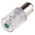 RS PRO Green, BA15d 130 V ac