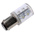 RS PRO White, BA15d 130 V ac