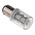 RS PRO White, BA15d 230 V ac