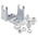Werma IP65 Rated Grey Fixing Kit for use with 190, 890 Traffic Light Beacons