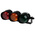 Moflash LED TL Series LED Beacon, 3 Lights, 8 → 20 V ac/dc, Wall Mount