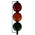 Moflash LED TL Series LED Beacon, 3 Lights, 8 → 20 V ac/dc, Wall Mount