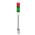 Schneider Electric Harmony XVM Series Red/Green Buzzer Signal Tower, 2 Lights, 24 V ac/dc, Base Mount