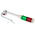 Schneider Electric Harmony XVM Series Red/Green Buzzer Signal Tower, 2 Lights, 24 V ac/dc, Base Mount