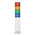 Schneider Electric Harmony XVC6 Series Red/Green/Amber/Blue Buzzer Signal Tower, 4 Lights, 24 V ac/dc, Surface Mount