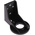 Werma Black Wall Bracket for use with Kompakt 37 Signal Tower