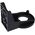 Werma Black Wall Bracket for use with Kompakt 37 Signal Tower