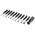 Weller Xcelite Hex Nut Driver Set, 3.5 → 10 mm Tip, 89 mm Overall