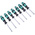 Wera Hexagon Nut Driver Set, 5 mm, 5.5 mm, 6 mm, 7 mm, 8 mm, 10 mm, 13 mm Tip, 90 mm Overall