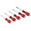 RS PRO Hex Nut Driver Set, 6 mm, 7 mm, 8 mm, 10 mm, 13 mm Tip, 125 mm Blade, 225 (6 mm C-PLUS Nut Driver) mm, 235 (10