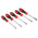 RS PRO Hex Nut Driver Set, 6 mm, 7 mm, 8 mm, 10 mm, 13 mm Tip, 125 mm Blade, 225 (6 mm C-PLUS Nut Driver) mm, 235 (10
