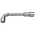 Facom Hex Tubular Box Spanner Set, 33 mm Tip, 340 mm Overall