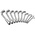 Facom Hex Tubular Box Spanner Set, 16 Pieces, 8 → 24 mm Tip