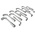 Facom Hex Tubular Box Spanner Set, 13 Pieces, 7 → 19 mm Tip
