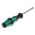 Wera Hexagon Nut Driver, 11/32 in Tip, 80 mm Blade, 185 mm Overall