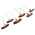Bahco Nut Driver Nut Driver Set, 5 mm, 6 mm, 7 mm, 8 mm, 10 mm, 13 mm Tip, 13 mm Overall