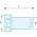 Facom S.215 1/2 in Non-Sparking Square Extension, 250 mm Overall