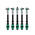 Wera 42-Piece Metric 1/4 in Standard Socket/Bit Set with Ratchet, 6 point; Hex Bit; Phillips Bit; Pozidriv Bit; Slotted