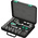 Wera 43-Piece Metric 3/8 in Standard Socket/Bit Set with Ratchet, 6 point; Hex Bit; Phillips Bit; Pozidriv Bit; Slotted