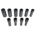 RS PRO 10-Piece Metric 1/2 in Impact Socket Set , 6 point